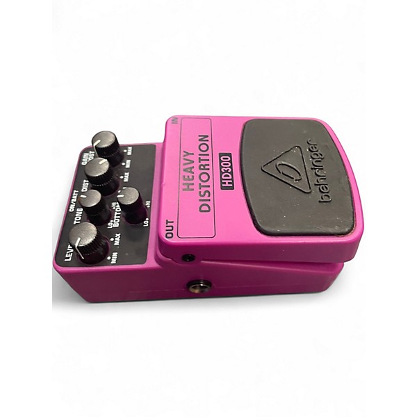 Used Behringer HD300 Heavy Distortion Effect Pedal