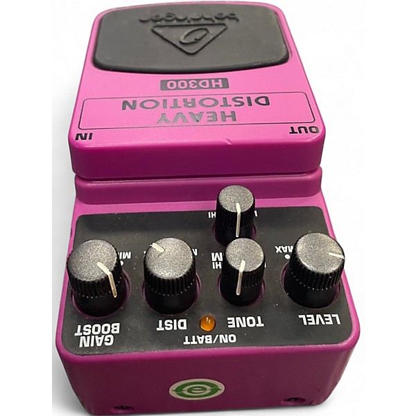 Used Behringer HD300 Heavy Distortion Effect Pedal