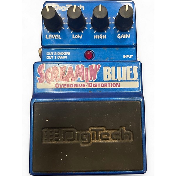 Used DigiTech Screamin' Blues Overdrive Effect Pedal