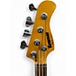 Used Kramer Pioneer Series Fretless Black Electric Bass Guitar