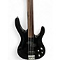 Used Kramer Pioneer Series Fretless Black Electric Bass Guitar