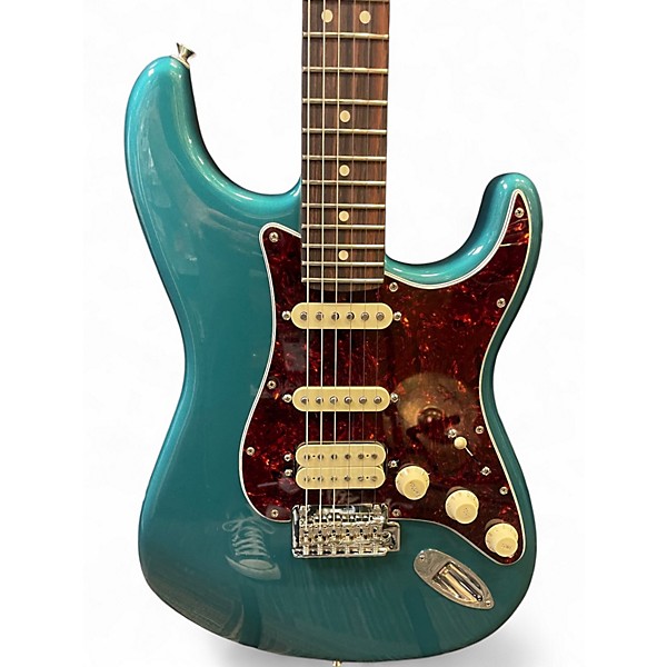 Used Fender Player Stratocaster Ocean Turquoise Solid Body Electric Guitar