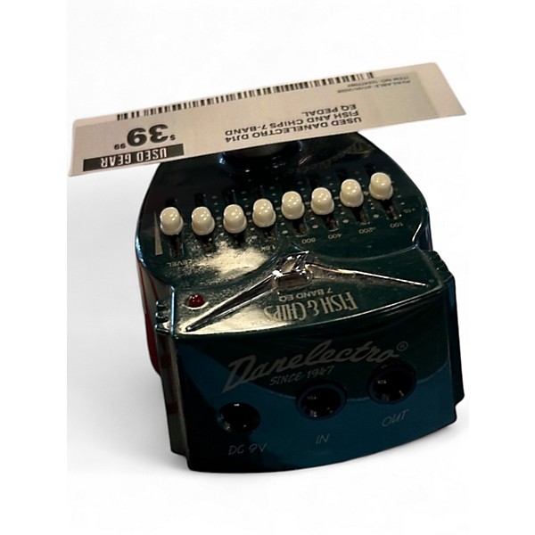 Used Danelectro DJ14 Fish and Chips 7-Band EQ Pedal