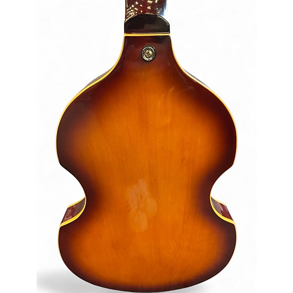 Used Jay Turser violin bass 2 Color Sunburst Electric Bass Guitar