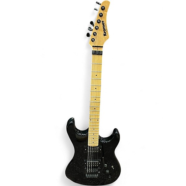 Used Kramer Pacer Classic Black Solid Body Electric Guitar