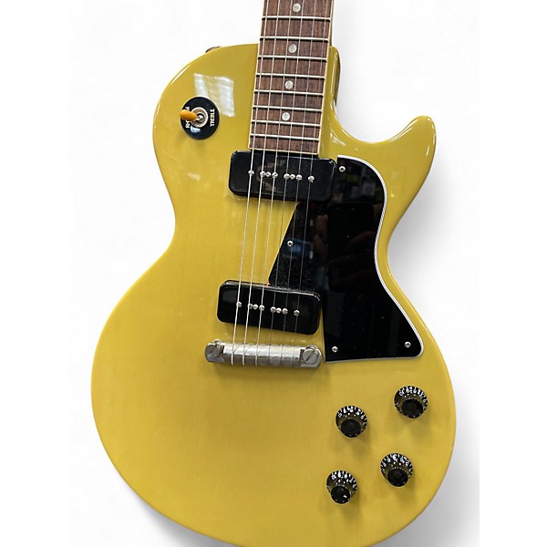Used 2024 Gibson LES PAUL SPECIAL P90 TV Yellow Solid Body Electric Guitar