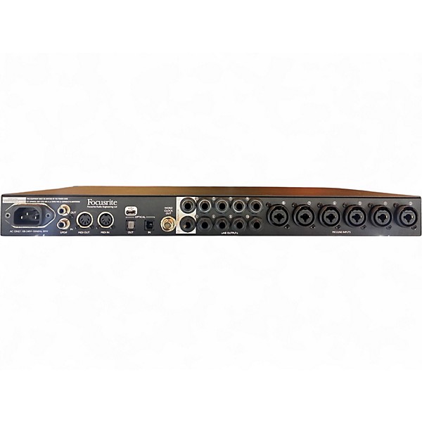 Used Focusrite Clarett 8Pre USB Audio Interface