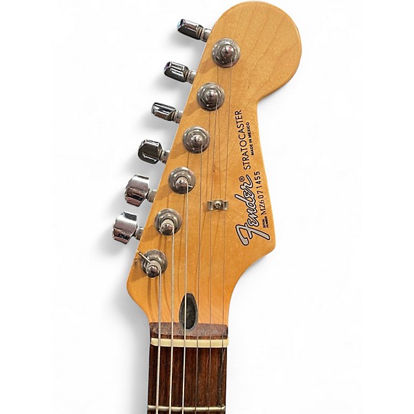 Used Fender Standard Stratocaster HSS Olympic White Solid Body Electric Guitar