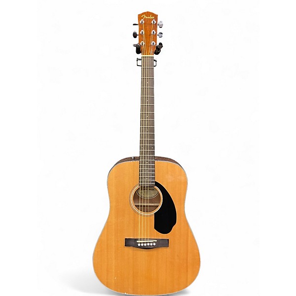Used Fender CD60S NATURAL Acoustic Guitar