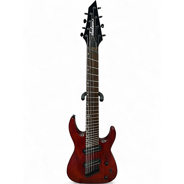 Used 2021 Jackson 8 String X Series Dinky Arch Top DKAF8 MS Stained Mahogany Solid Body Electric Guitar