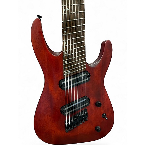 Used 2021 Jackson 8 String X Series Dinky Arch Top DKAF8 MS Stained Mahogany Solid Body Electric Guitar