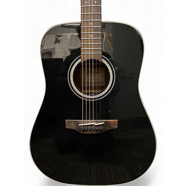 Used Takamine GD30 Black Acoustic Guitar