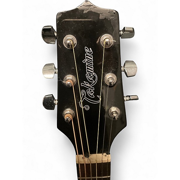 Used Takamine GD30 Black Acoustic Guitar