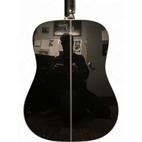 Used Takamine GD30 Black Acoustic Guitar