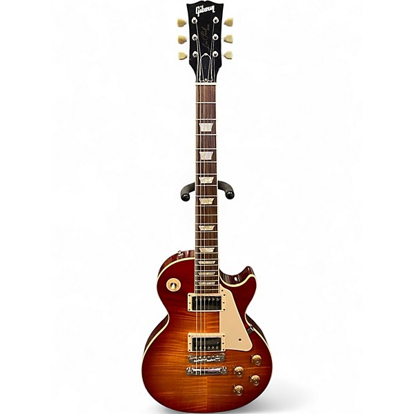 Used 2005 Gibson Les Paul Standard Premium Plus Heritage Sunburst Solid Body Electric Guitar