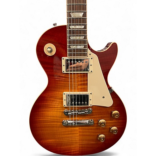 Used 2005 Gibson Les Paul Standard Premium Plus Heritage Sunburst Solid Body Electric Guitar