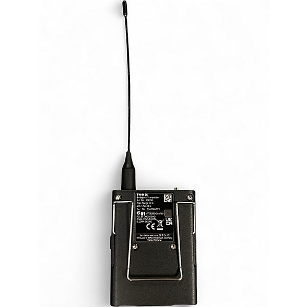 Used Sennheiser EW-D Evolution Wireless Digital System With CI1 Instrument C Instrument Wireless System