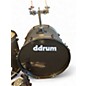 Used ddrum 8 Piece D2 BLACK SPARKLE Drum Kit