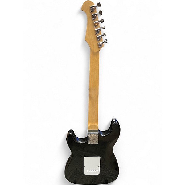 Used Indio CLASSIC Black Solid Body Electric Guitar