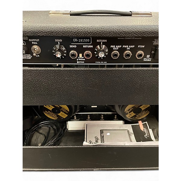 Used Fender 1965 Reissue Twin Reverb 85W 2x12 Tube Guitar Combo Amp