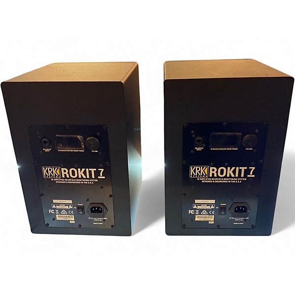 Used KRK Rokit 7 pair Powered Monitor
