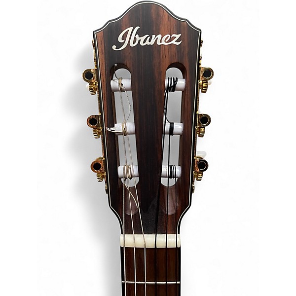 Used Ibanez FRH10N Metallic Blue Classical Acoustic Electric Guitar