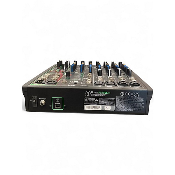 Used 2023 Mackie ProFX10v3 10 Channel Professional Mixer Unpowered Mixer