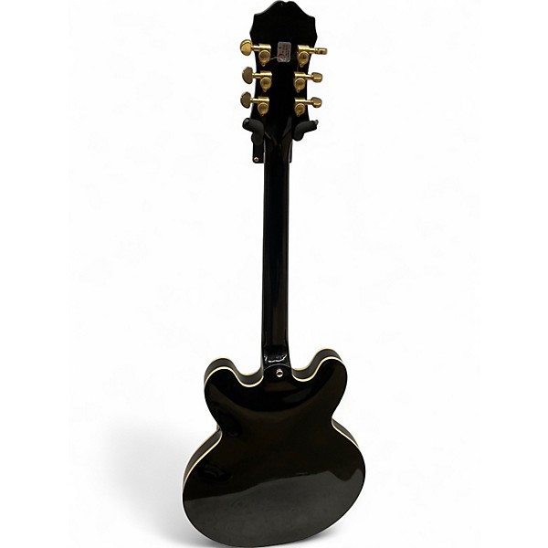 Used Epiphone Sheraton II Ebony Hollow Body Electric Guitar