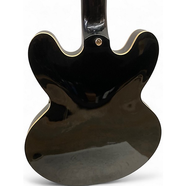Used Epiphone Sheraton II Ebony Hollow Body Electric Guitar