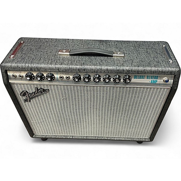 Used Fender '68 Custom Deluxe Reverb Tube Guitar Combo Amp