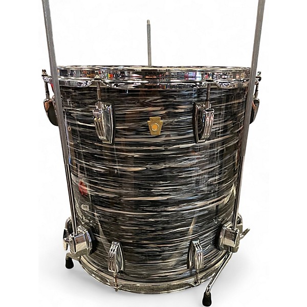 Used Ludwig 4 Piece LEGACY MAPLE VINTAGE BLUE OYSTER PEARL Drum Kit