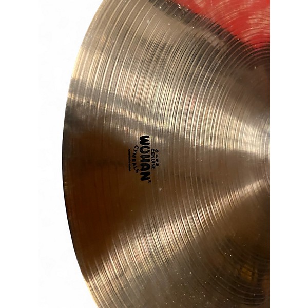 Used Wuhan 14in WESTERN CRASH Cymbal