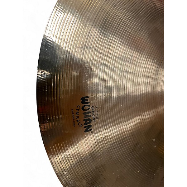 Used Wuhan 18in WESTERN CRASH RIDE Cymbal