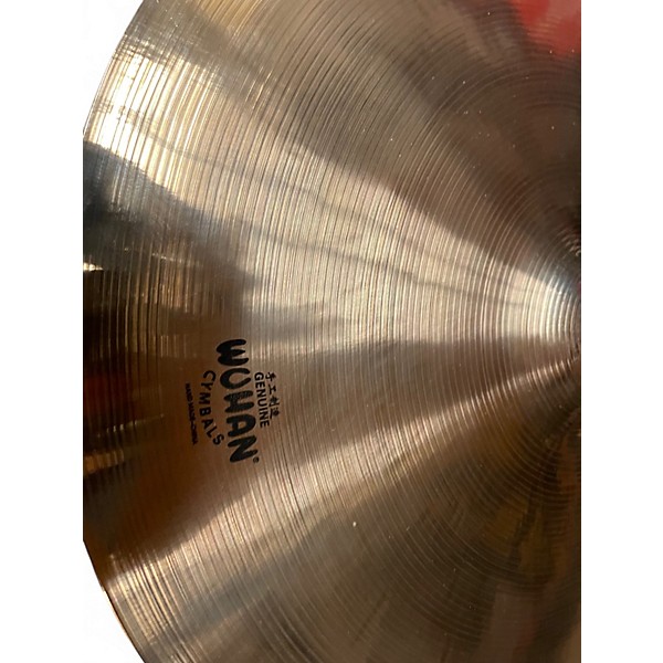 Used Wuhan 19in WESTERN MEDIUM THIN CRASH Cymbal