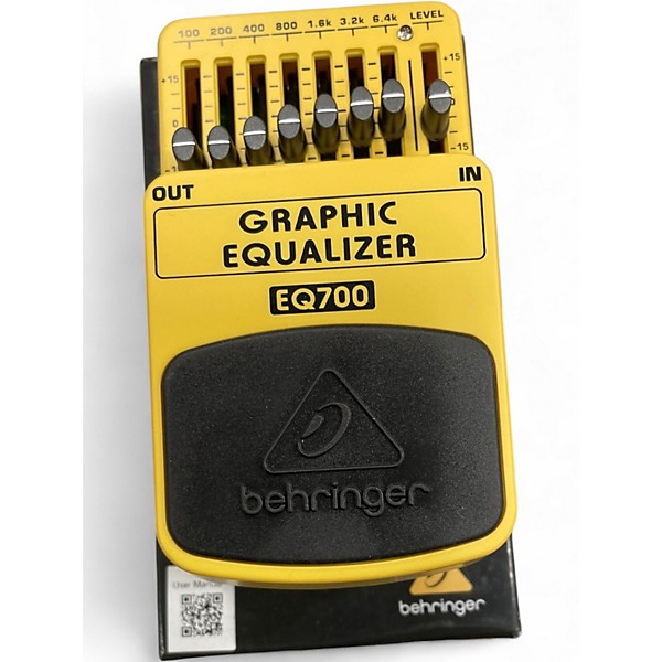 Used Behringer EQ700 Graphic Equalizer 7-Band EQ Pedal
