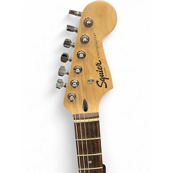 Used Squier SONIC STRATOCASTER HSS LIME GREEN Solid Body Electric Guitar