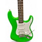 Used Squier SONIC STRATOCASTER HSS LIME GREEN Solid Body Electric Guitar