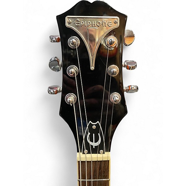 Used Epiphone Wildkat with Bigsby Trans Orange Hollow Body Electric Guitar