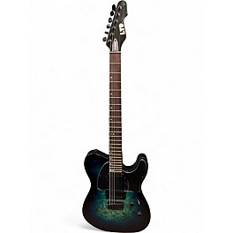 Used ESP LTD TE2000X Blue Burst Solid Body Electric Guitar