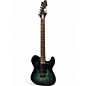 Used ESP LTD TE2000X Blue Burst Solid Body Electric Guitar thumbnail