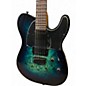 Used ESP LTD TE2000X Blue Burst Solid Body Electric Guitar