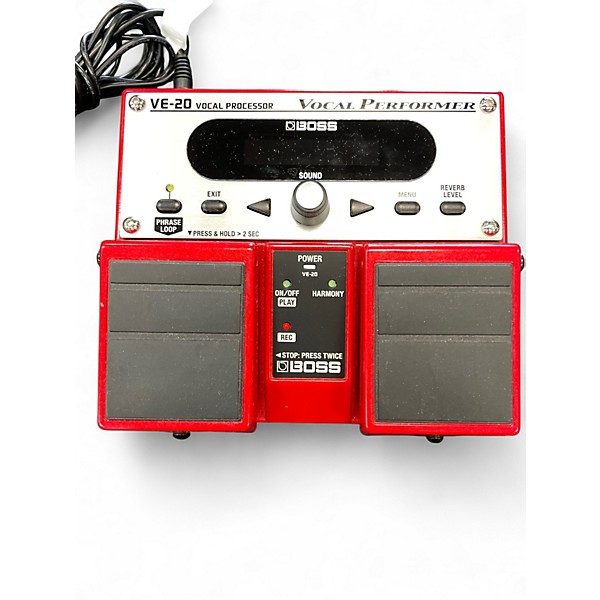 Used BOSS VE20 Vocal Performer Vocal Processor