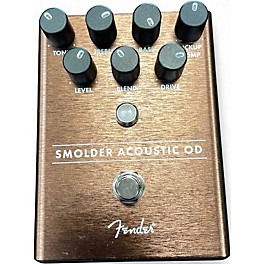 Used Fender Smolder Acoustic OD Effect Pedal