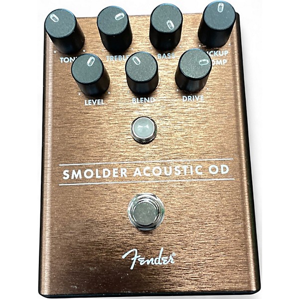 Used Fender Smolder Acoustic OD Effect Pedal