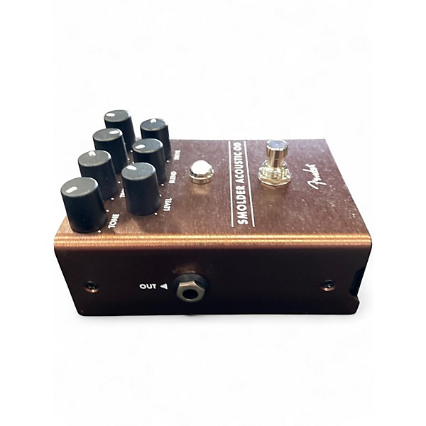 Used Fender Smolder Acoustic OD Effect Pedal