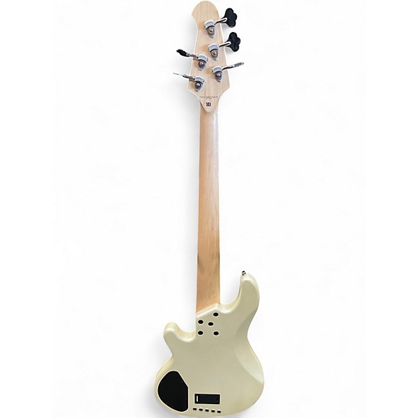 Used Lakland 55-02 Skyline Series 5 String Custom Blizzard Pearl Electric Bass Guitar