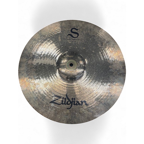 Used Zildjian 16in S Family Medium Thin Crash Cymbal