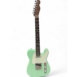 Used 2017 Fender American Professional Telecaster Surf Green Solid Body Electric Guitar