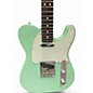 Used 2017 Fender American Professional Telecaster Surf Green Solid Body Electric Guitar