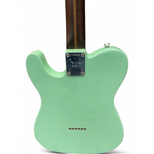 Used 2017 Fender American Professional Telecaster Surf Green Solid Body Electric Guitar